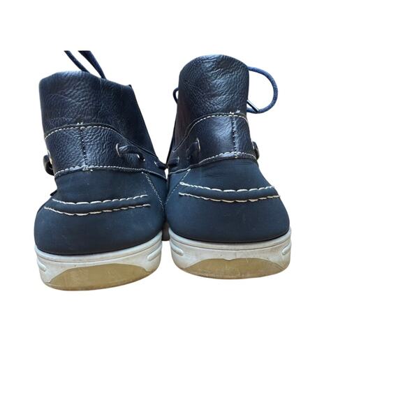 "AKADEMICS" Mens Lace up ankle boot Style SZ 10.5 Blue Preppy Student PLZ READ!! - Picture 9 of 11